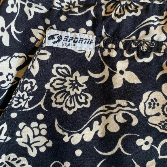 NWT Sportif USA Women’s Floral High Rise Shorts Size 12 - Picture 5 of 6